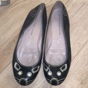 ~ Marc Jacobs~ black Kitten Loafers~ size 10